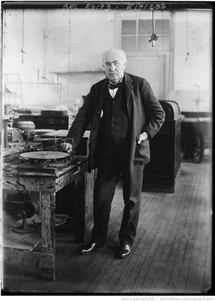 Portrait de Thomas Edison