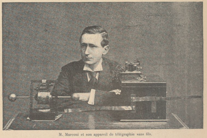 Portrait de Gugliemo Marconi