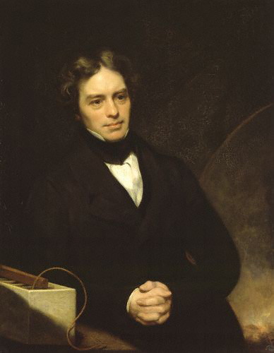 Michael Faraday, portrait par Thomas Phillips
