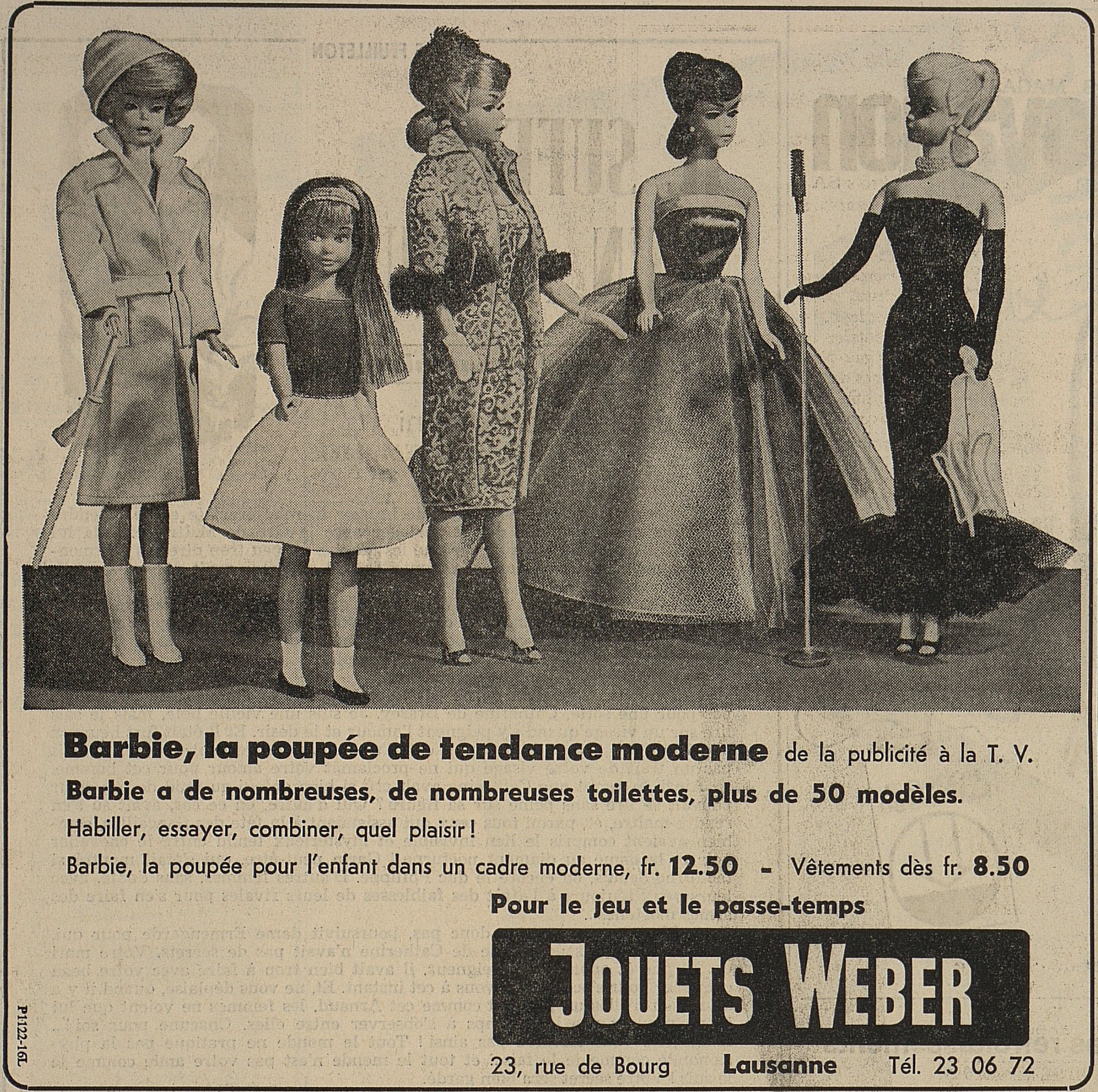 Une publicité pour Barbie