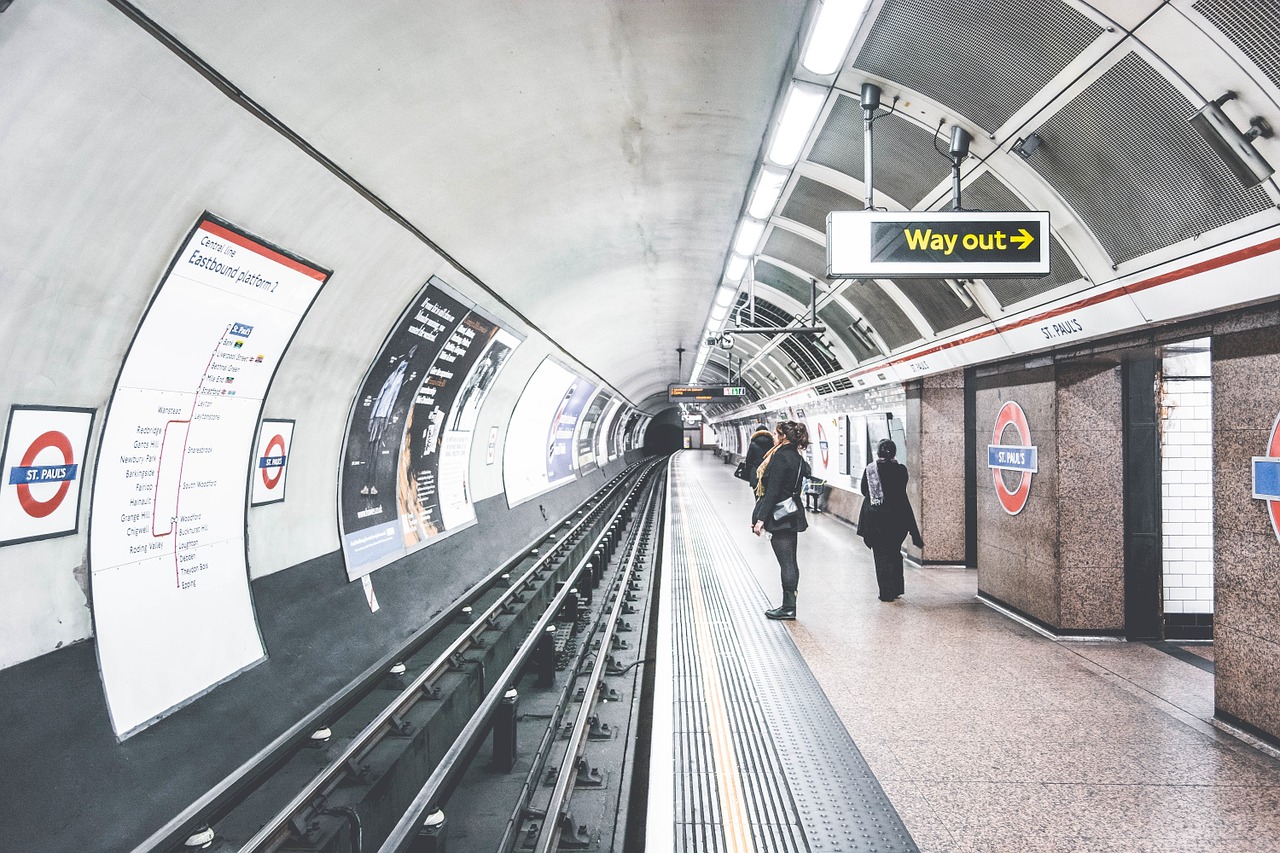 Une station du métro de Londres