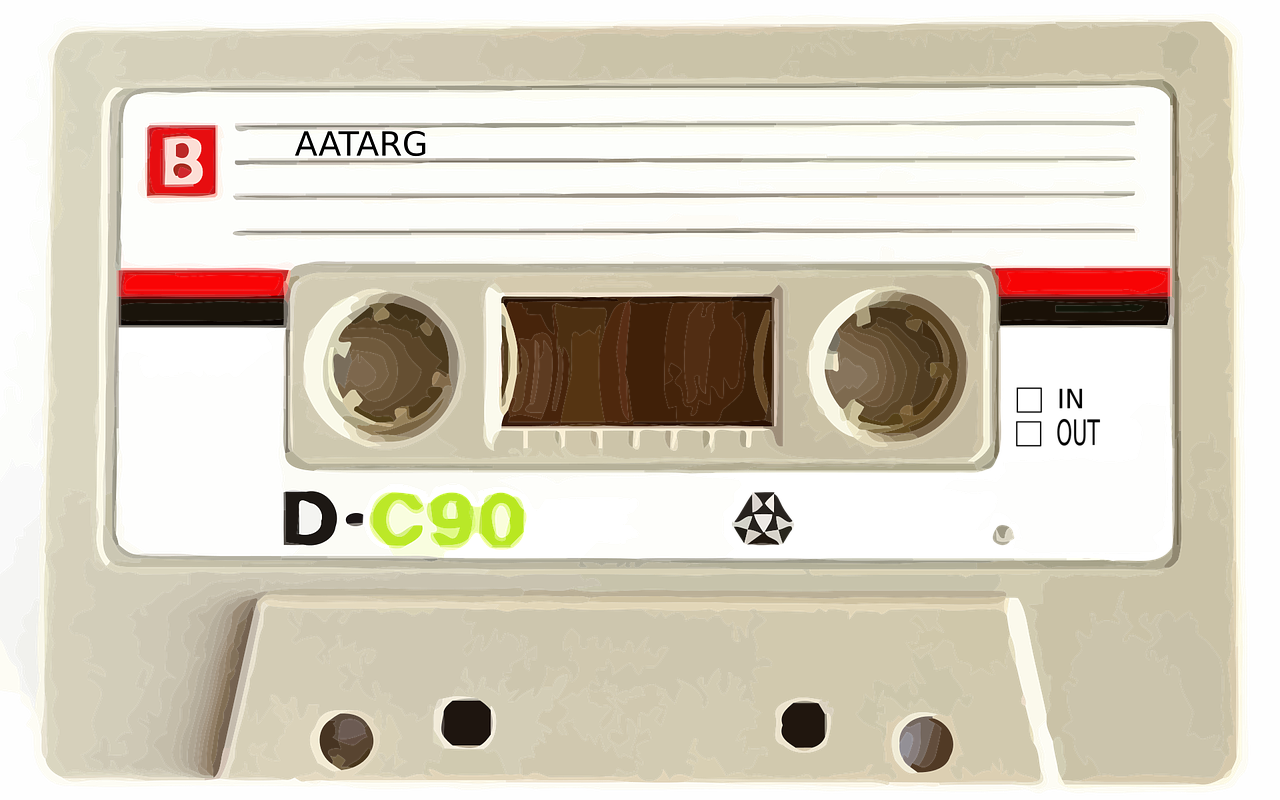Une cassette audio, invention de Lou Ottens