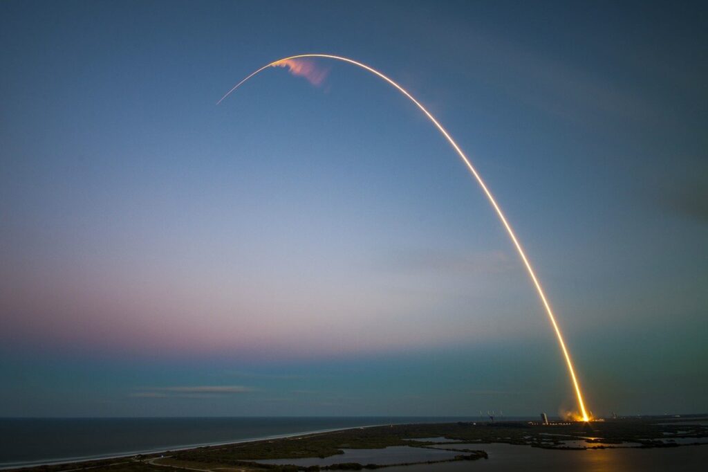 Lancement d'une fusée depuis Cap Canaveral