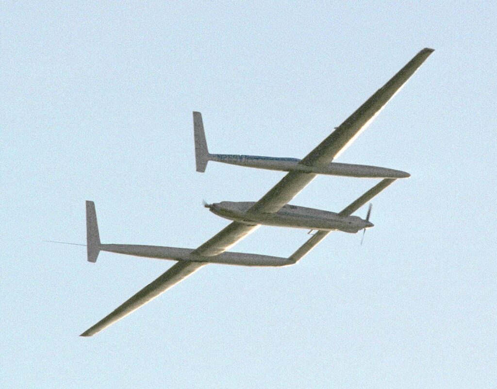 L'avion expérimental Voyager