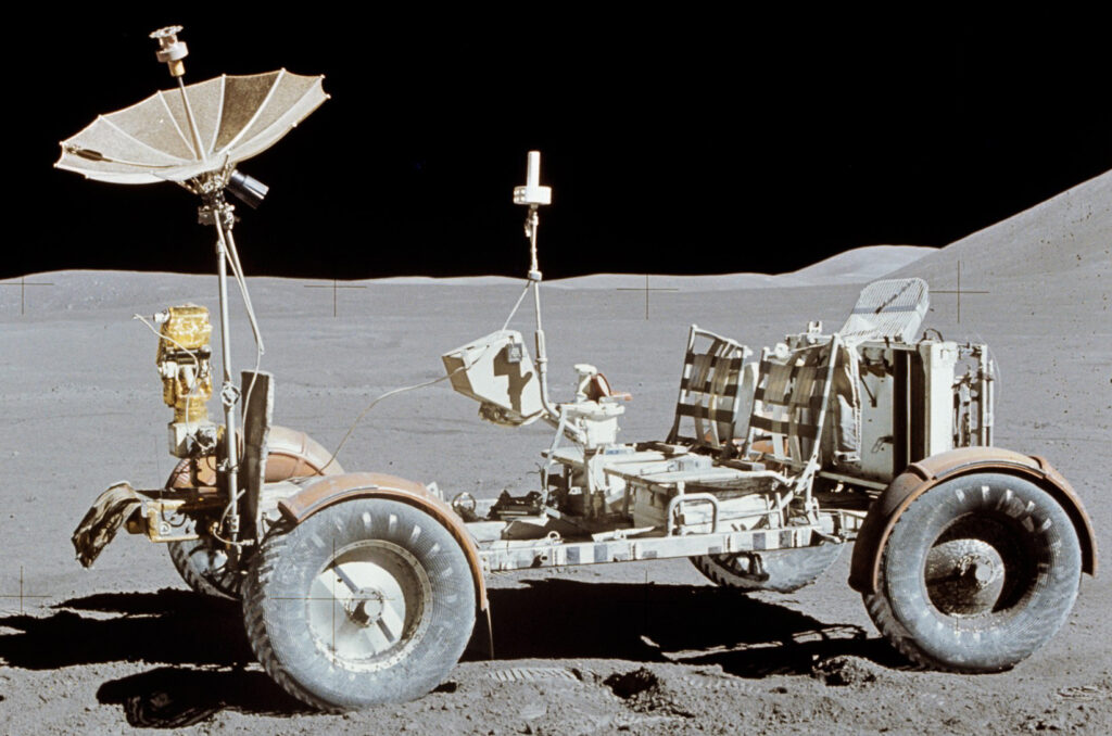 Le Rover déposé par la mission Apollo 15