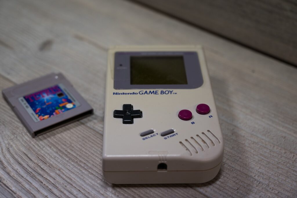 Game Boy et cartouche Tetris