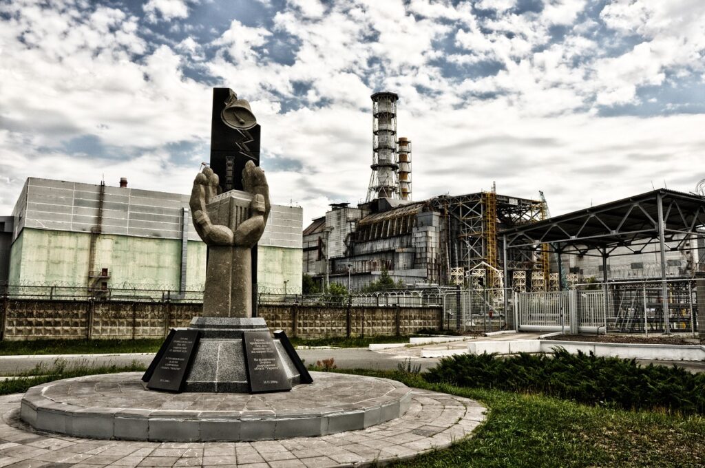 Monument en mémoire aux victimes de Tchernobyl