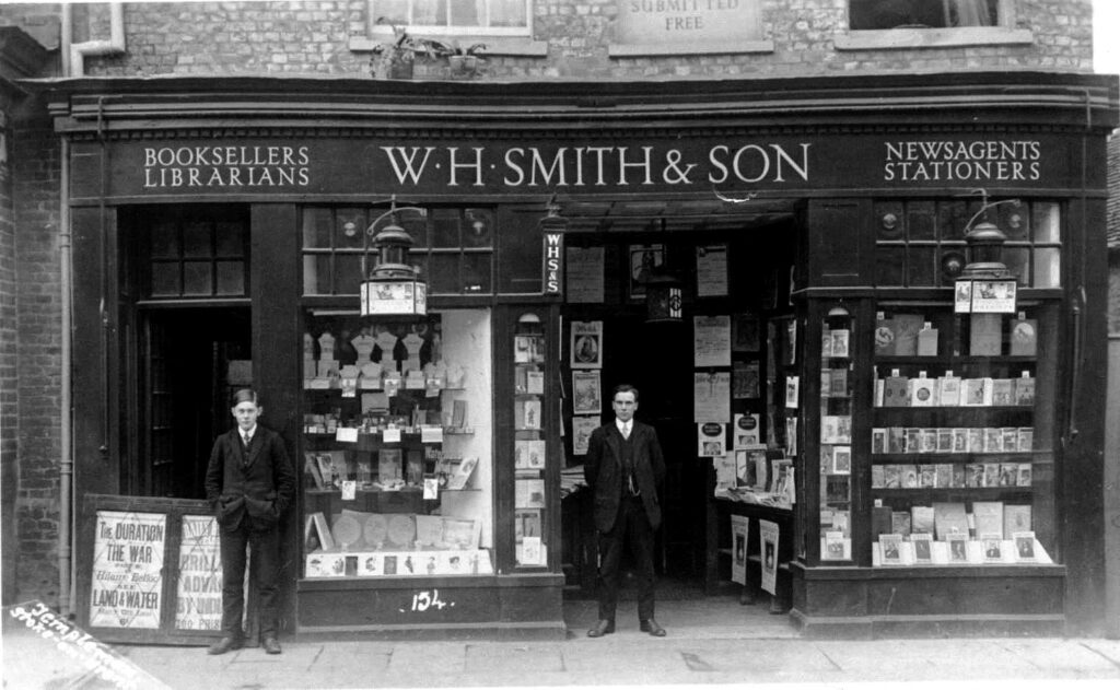 Un kiosque WH Smith & Son