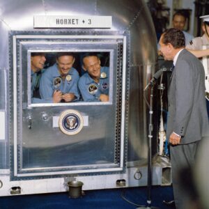 Apollo 11 rencontre Nixon