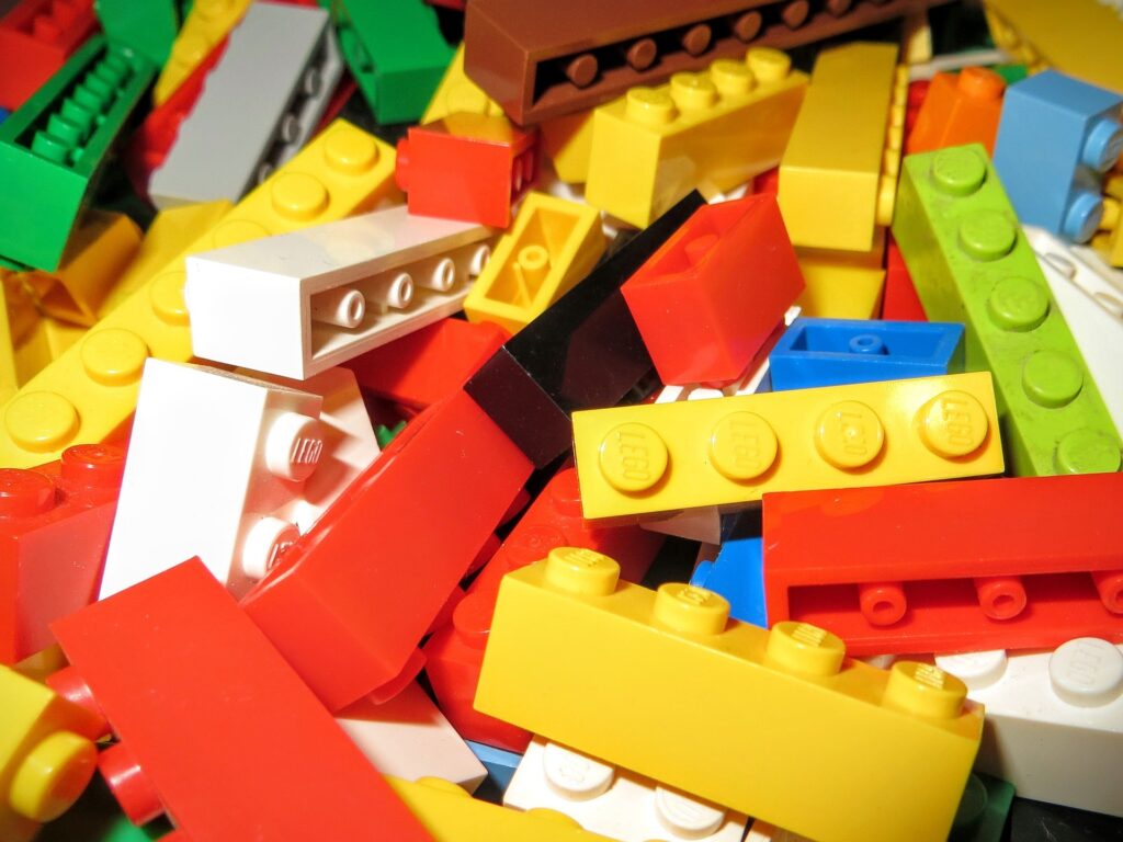 Des briques LEGO